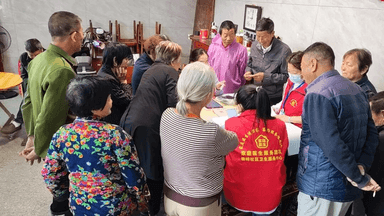 江西上饶： 文明实践暖人心 上门筛查护健康
