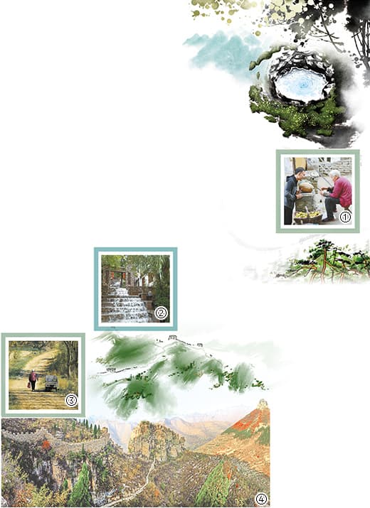 淄博市太河镇梦泉村“涓涓泉水 欣欣向荣”